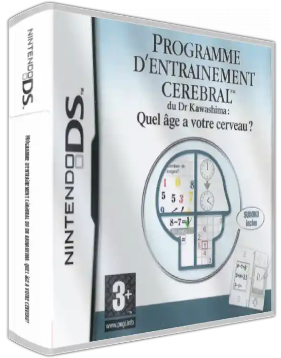 programme d'entraînement cérébral du dr kawashima: quel âge a votre cerveau?